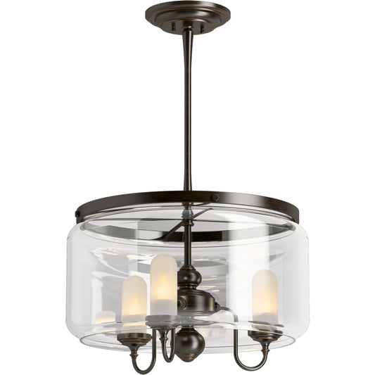 Kohler Lighting Artifacts 22" Wide 3 Light Chandelier