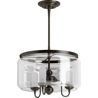 Kohler Lighting Artifacts 22" Wide 3 Light Chandelier