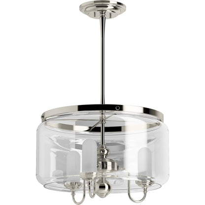 Kohler Lighting Artifacts 22" Wide 3 Light Chandelier